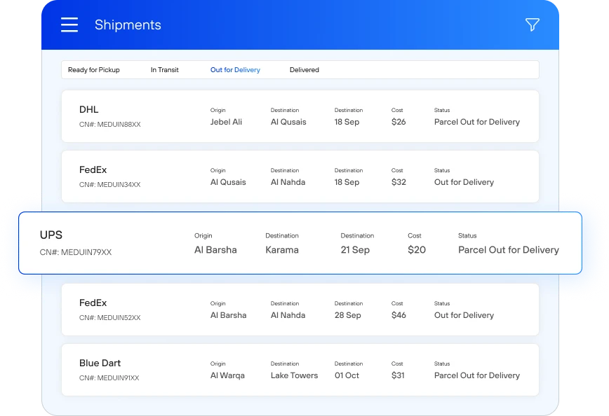 Manage Multiple Carriers to Efficiently Deliver PTL Shipments